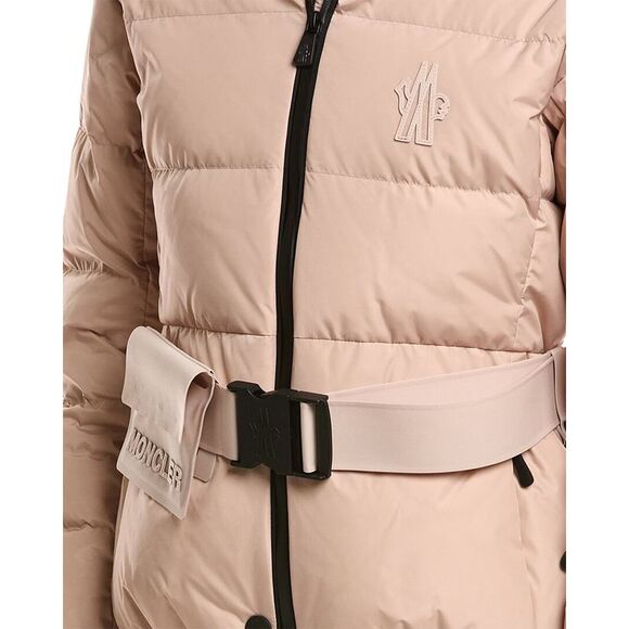 Moncler Womens  Down Puffer Jacket, Pink - Picture 4 of 5